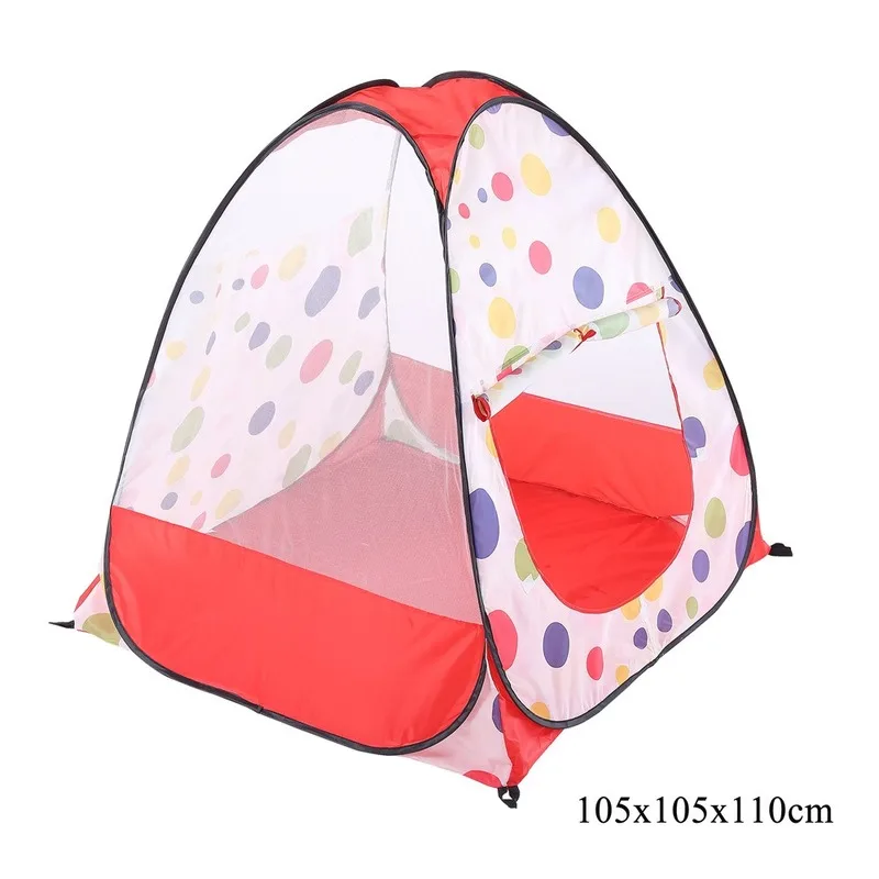 1.1M Portable Children's Tent Folding Play House Kids Tents Baby Play House Room Decor Camping game for kids