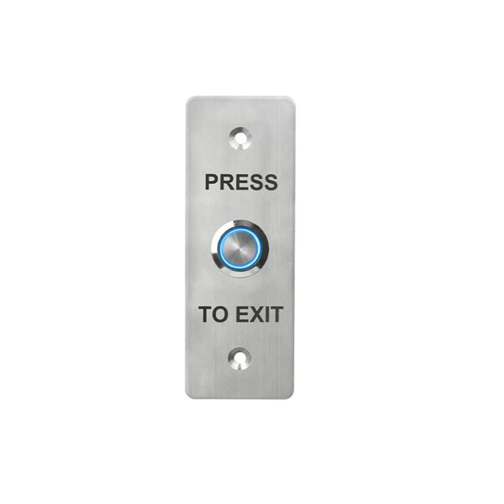 Access Control Exit Button Push Switch Door Release Buttons Open Electronic Gate Lock With light