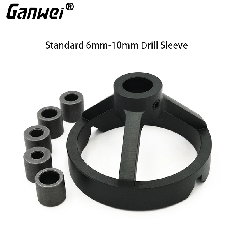 Guide de perçage Vertical pour trous aveugles, poinçon de positionnement, rond et carré, matériel perforé à 45 °, cheville en bois de hêtre