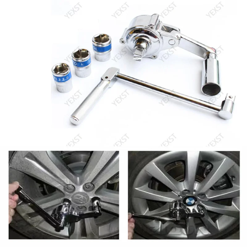 

1/2" torque torque multiplier wrench die nut remover type automobile tire removal labor-saving wrench 3200N.M