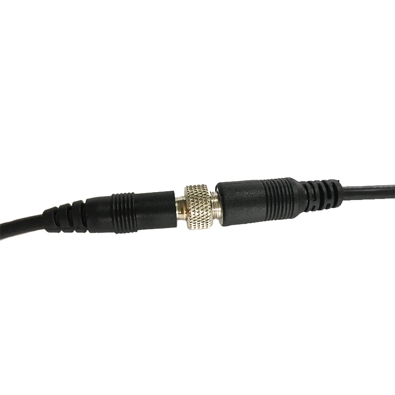 

DC-5.5x2.5mm Lock Design DC Power Cable with Metal Nut will make the connector be more tough