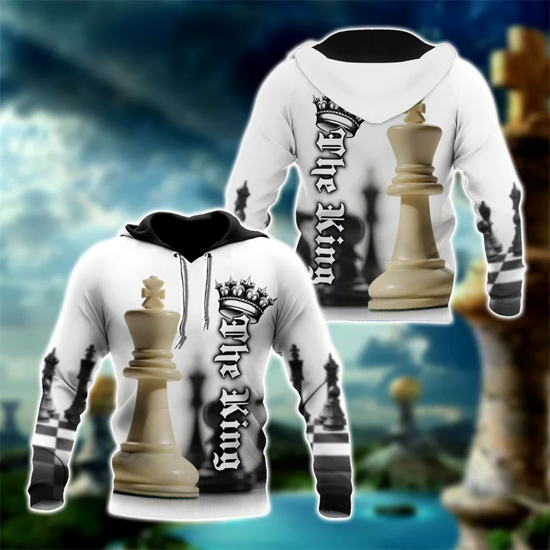 Chess Lovers- Queen Chess 3D Printed Hoodie For Men And Women Sweatshirt Streetwear Zip Pullover Casual Jacket Tracksuit-162