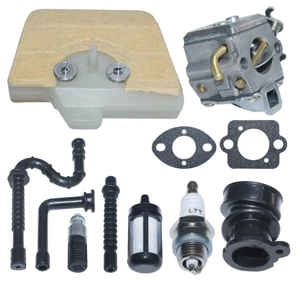 Carburetor Carb Air Fuel Filter Line Kit For Stihl 034 036 MS340 MS350 MS360 Chainsaw Replace 1125 120 0651, Zama C3A-S31A