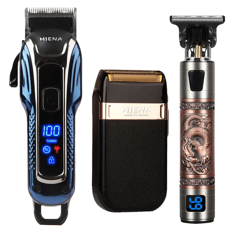 

Hair trimmer Trimmer Men's Electric Shaver 3-piece set with USB cable charging Clipper Hair cutting machine trimmer for men