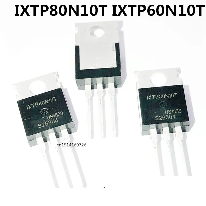 Original 5PCS/ IXTP80N10T IXTP60N10T  TO-220