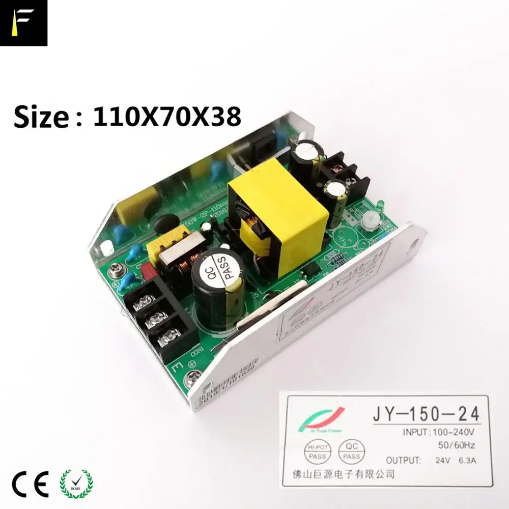 Dual Output 120w 150w 180w 200w 24v 12v 36v Stage LED 54x3w Waterproof RGB COB Par Light Switch Power Source Board Supply SMPS