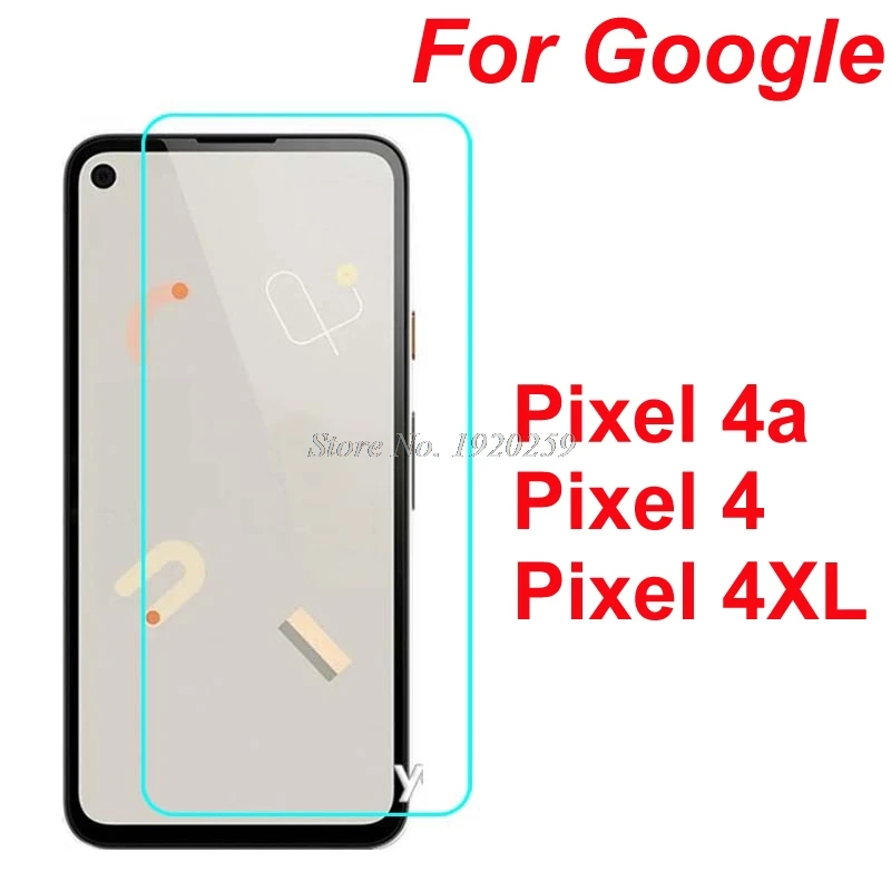 Tempered Glass for Google Pixel 4a G025J Protective Film Explosion-proof Quality Screen Protector Google Pixel 4 XL Glass Cover