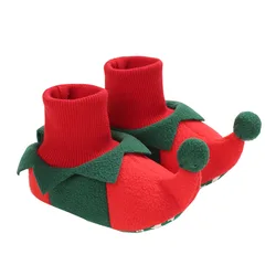 Winter Baby First Steps Shoes Keep Warm Soft Cozie Sole Shoes First Walkers Anti-Slip Indoor Socks Bear Sheep Boots for Toddler