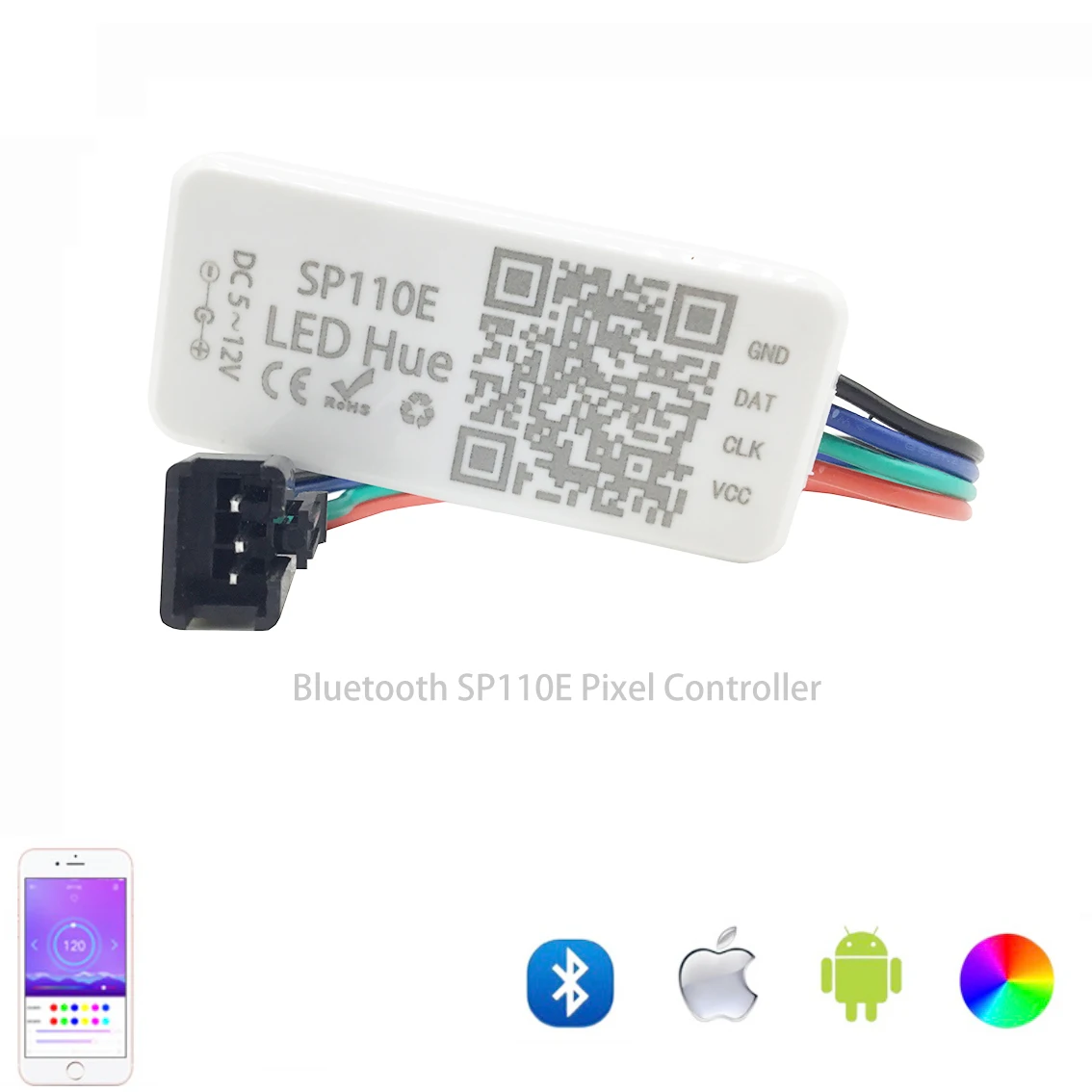 WS2812B WS2811 Led Strip Controller SP105E SP107E SP110E SP108E SP501E SP601E Blutooth/WIFI Led Controller DC5V-24V