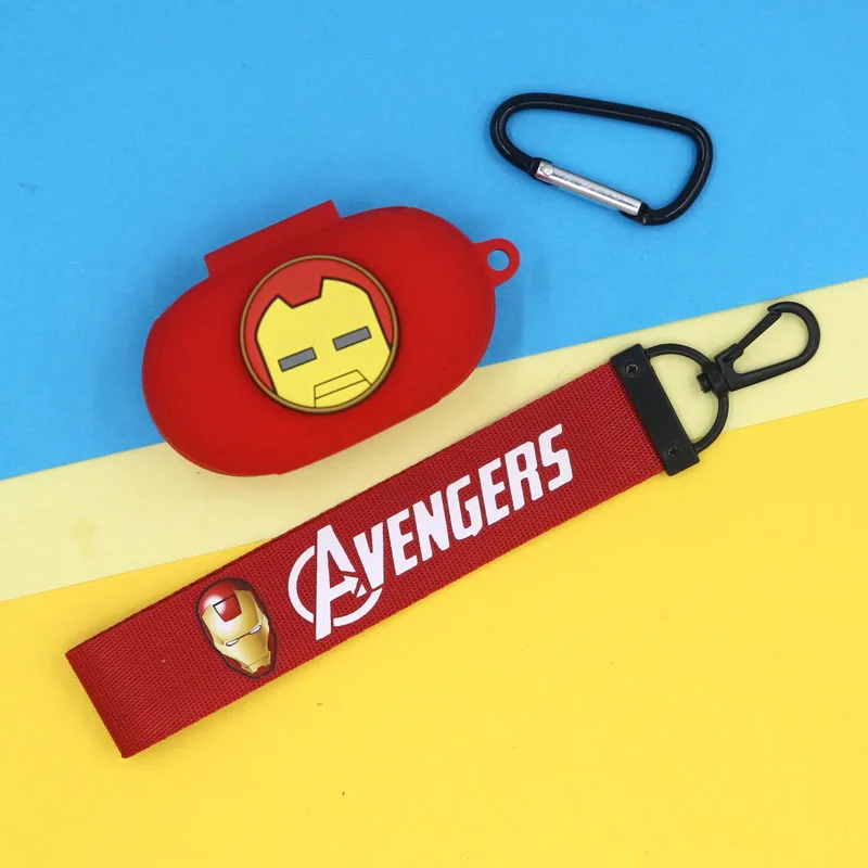 Disney Oortelefoon Hoesje Voor Samsung Galaxy Buds/Buds + Siliconen Draadloze Bluetooth Oortelefoon Hoes Shell Oplader Box Met Lanyard