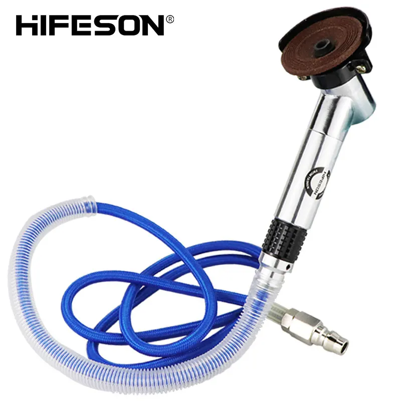 

HIFESON Pneumatic Angle Grinder 2-inch 50mm Angle Grinder Sanding Machine Polishing Machine Rotation Speed Regulation