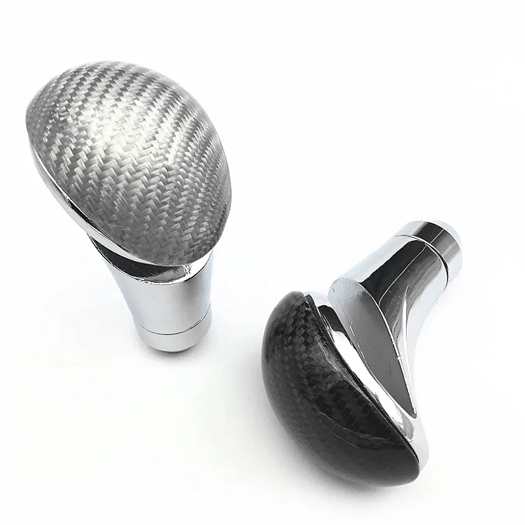 

Универсальная автомобильная ручная автоматическая ручка переключения передач из углеродного волокна, рычаг переключения передач AT MT, подходит для Honda Toyota Nissan