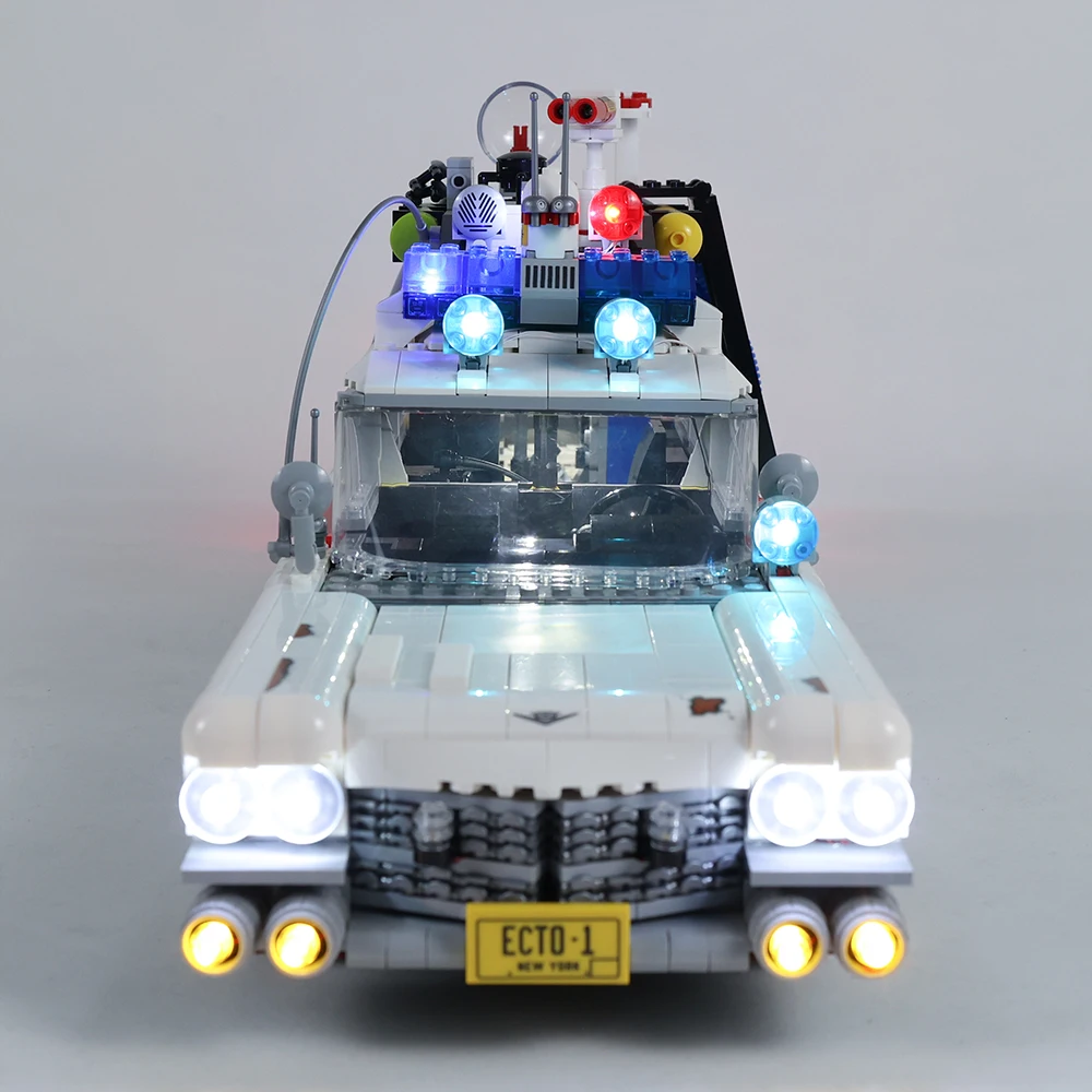 EASYLITE-Kit de luz LED para Creator Ghost Busters, ECTO-1, no incluye el modelo de bloque, 10274