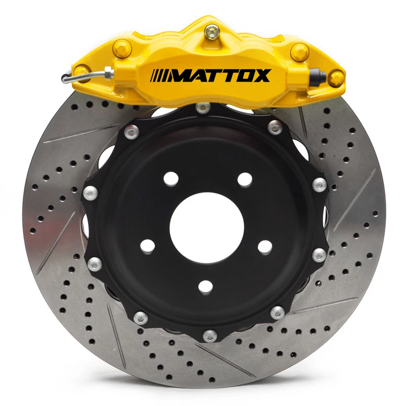 Mattox Racing Brake Kit Upgrading 330*28mm Brake Rotor 4POT Piston Caliper for Mitsubishi Eclipse 1995 1999 Front 17/18inch