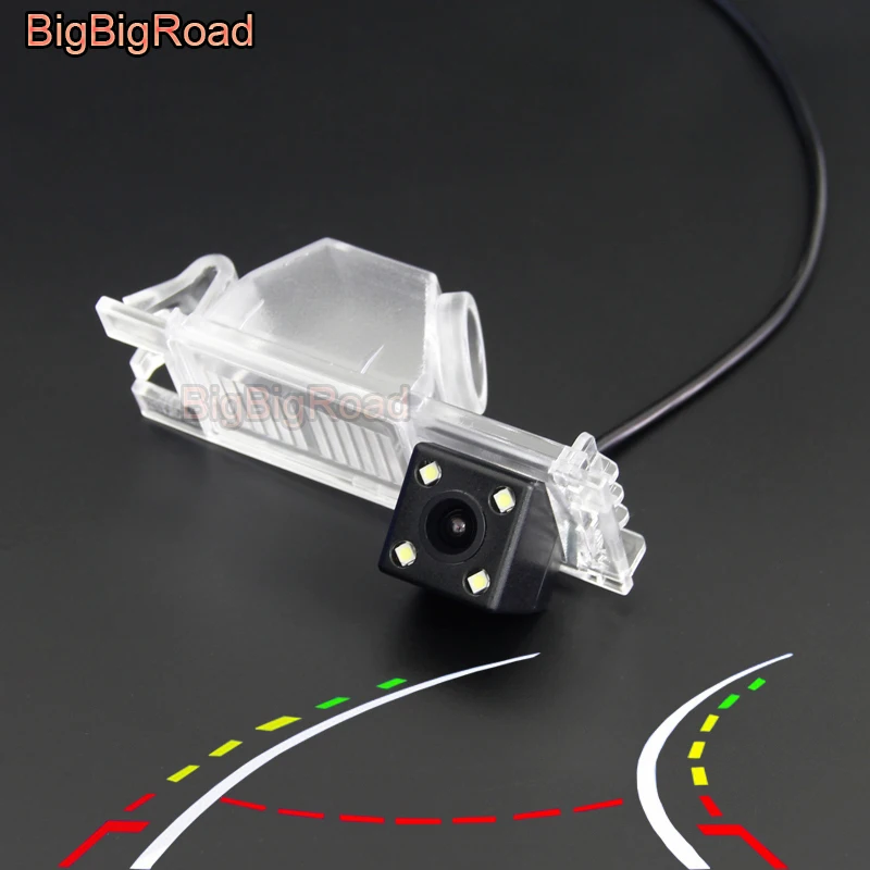 Car Intelligent Parking Tracks Camera For Hyundai Tucson IX35 IX 35 2010~2013 HD CCD Car Back Up Reverse Rear View Camera