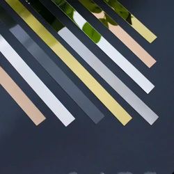 Custom Self Adhesive Titanium Alloy Decorative Trim,Stainless Steel Adhesive Strips,Trim,Edge Banding,Metal Decorative Molding
