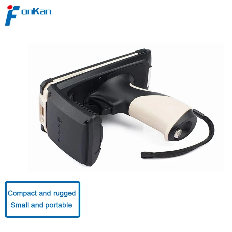 Fonkan Handheld RFID Reader with Charger IP64 4.7 Inch Android 6.0 6000mAh UHF RFID Reader PAD for Warehouse management