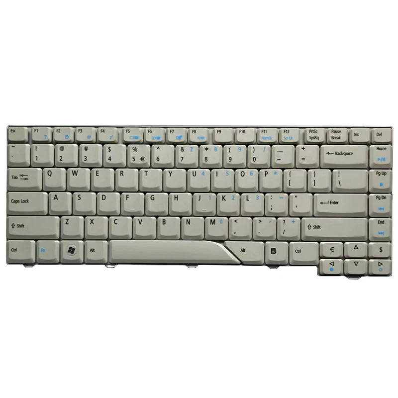 US laptop Keyboard for Acer MS2220 5312 4730 4730Z ZO1 1641 5315 5930G 4520G 4510 6920G 6935G 4930G 6920 6935 7300 White English