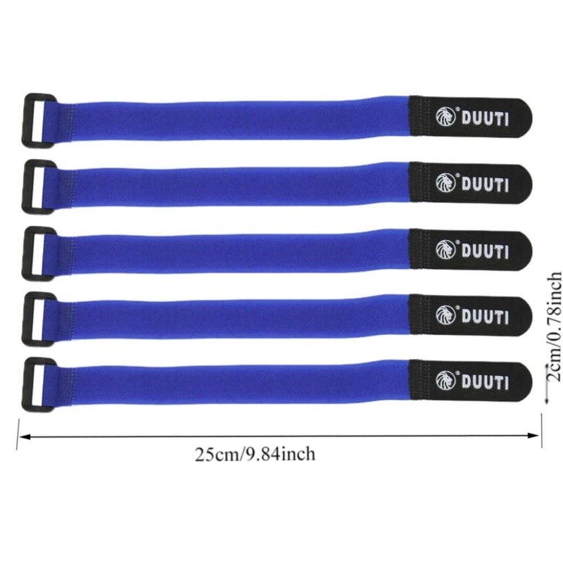 5Pcs Bike Tie Fixed Strap Cable Tie Holder