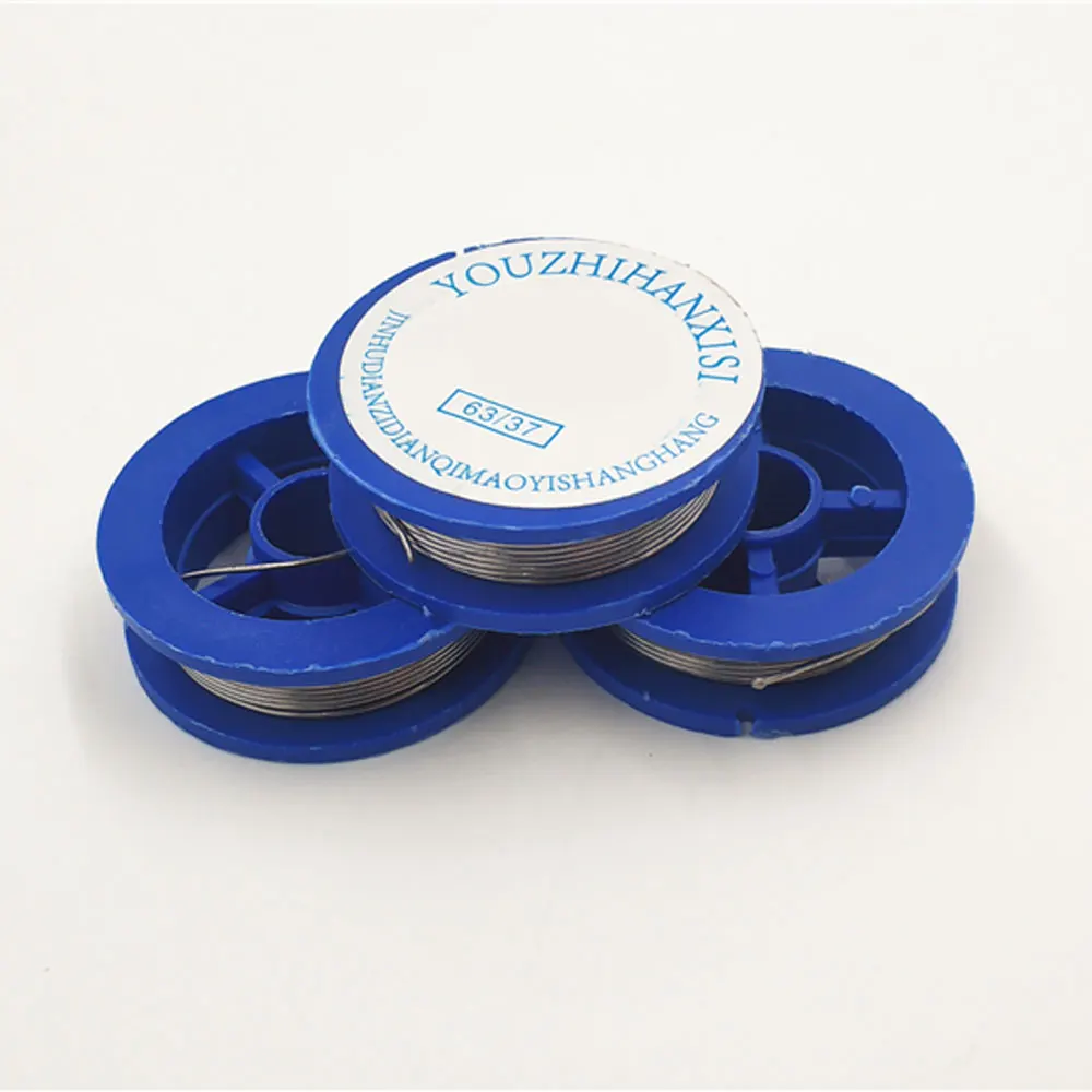 Mini 0.8mm tin lead solder wire roll soldeiring 2.0% flux diameter 0.8mm length 1.7 meter for PCB soldering repair