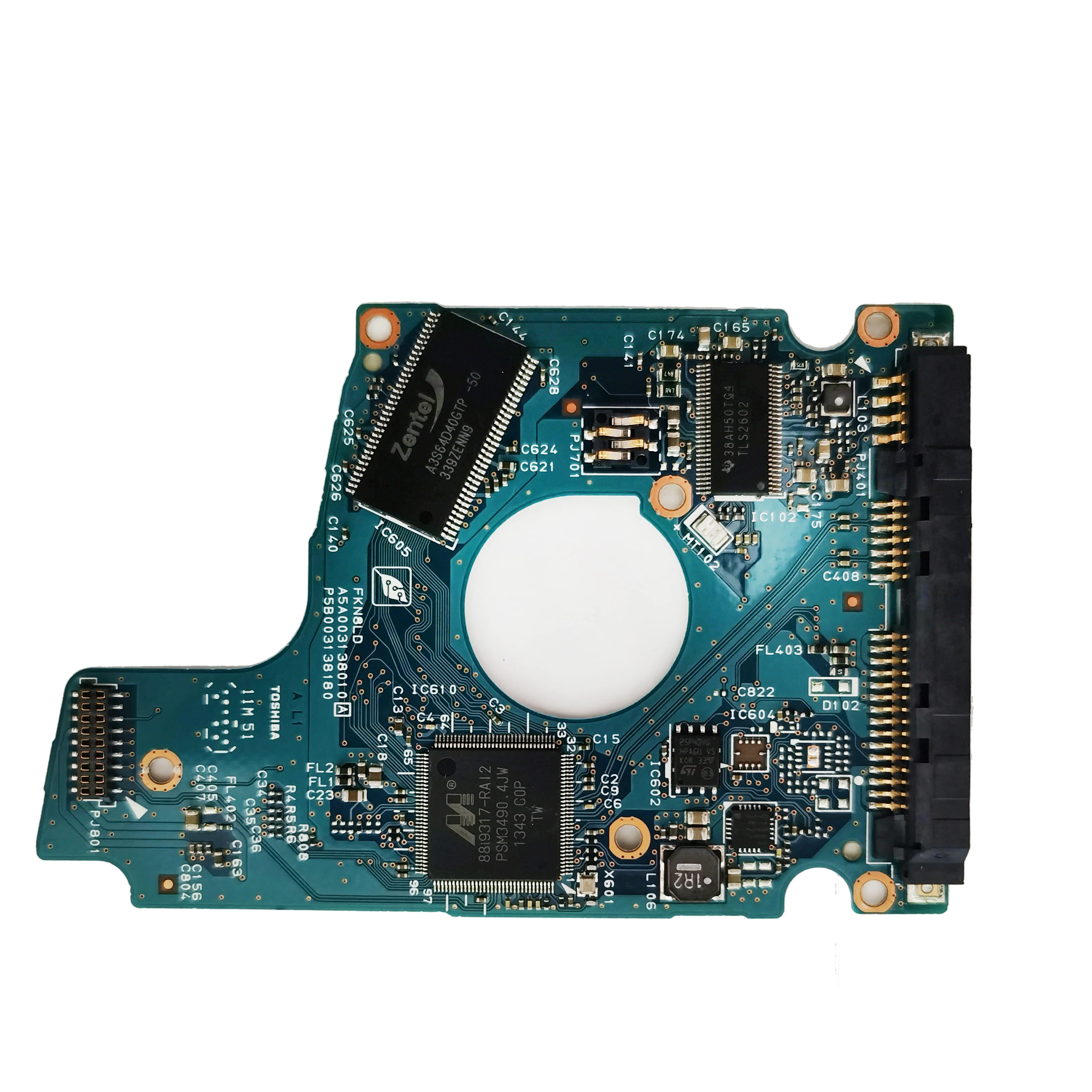 Placa de circuito de puerto serie G003138A para disco duro portátil, mq01abd050, 500g, g003138a