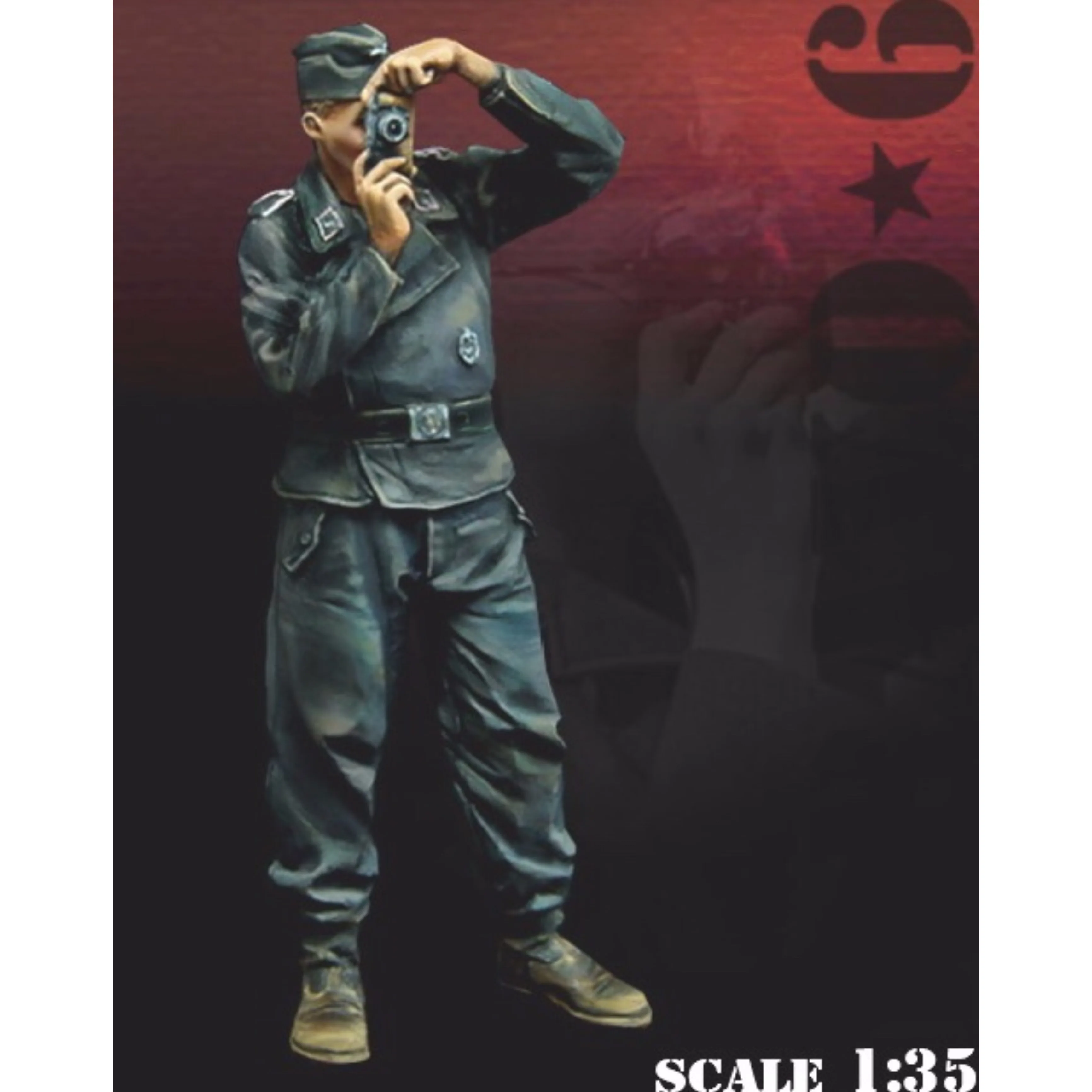 

1/35 Resin Model Figure GK, Military theme ，Unassembled and unpainted kit