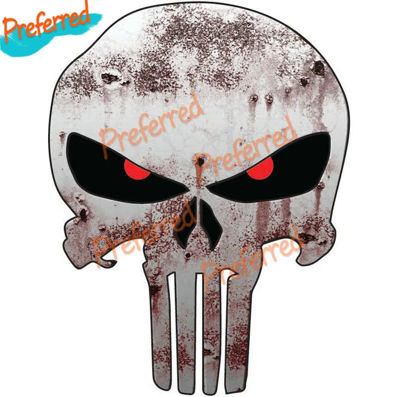 

High Quality SKULL Army Sniper Military Decal Motocross Racing Laptop Helmet Trunk Wall Vinyl Car Sticker Die Cutting