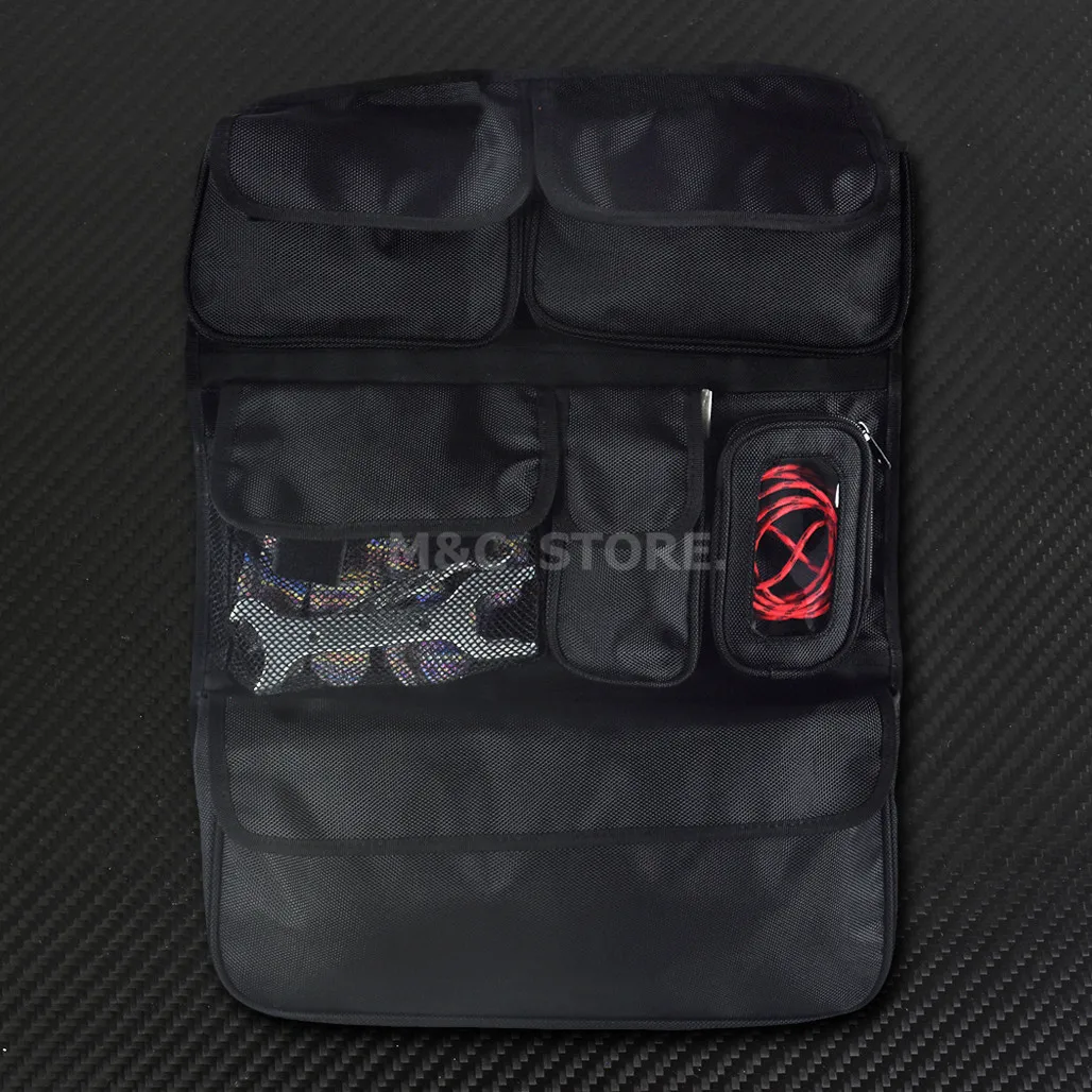 Motorcycle Black Tour Pak Organizer Lid Storage Bag For Harley Touring Street Glide FLHX Road King Ultra limited FLHTK 2014-2022