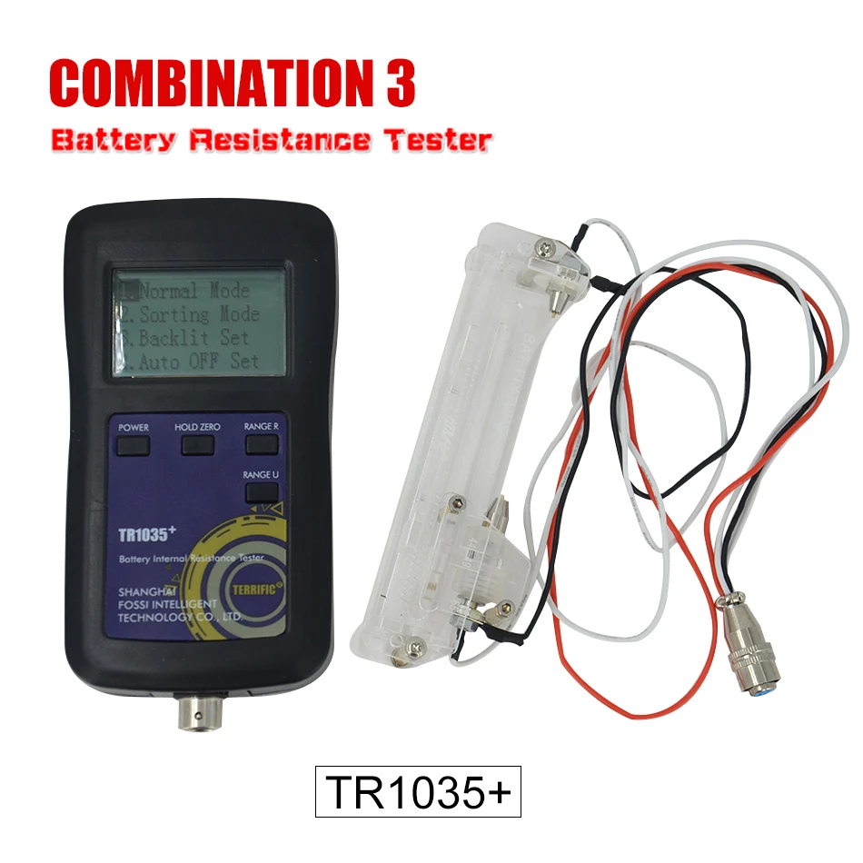 

New Original Four-line TR1035 Lithium Battery Internal Resistance Meter Tester YR1035 Detector 18650 Dry Battery Combination 3