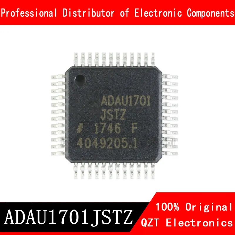 5pcs/lot New original ADAU1701JSTZ QFP-48 ADAU1701 QFP48 audio processing chip