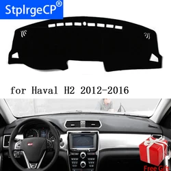 For HAVAL H2 2012 2013 2014 2015-2018 Car Styling Dash Mat Dashmat Dashboard Sticker Cover Sun Shade Dash Board Cover Carpet