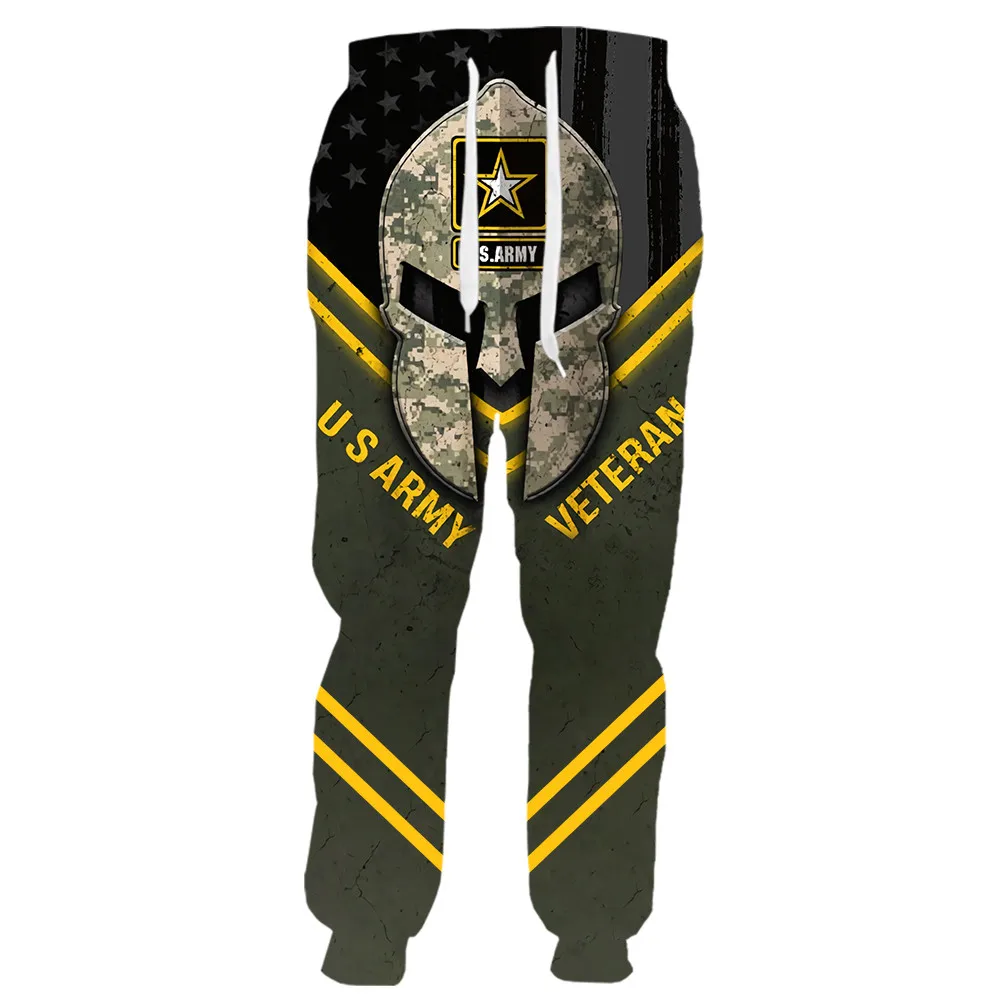 HX Tiere Hosen 3D Grafik Braun Kalb Bedruckte Hosen Harajuku Taschen Jogginghose Jogging Männer Kleidung S-5XL