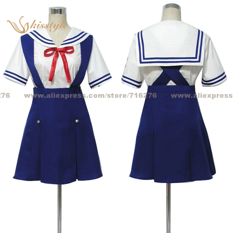 Kisstyle Fashion Clannad School Uniform COS Clothing Cosplay Costume,Customized Accepted