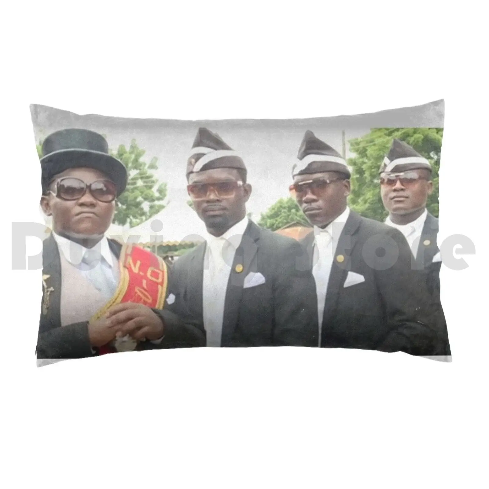 Funeral Meme Pillow Case Printed 50x75 Funeral Even Dancing Coffin Music