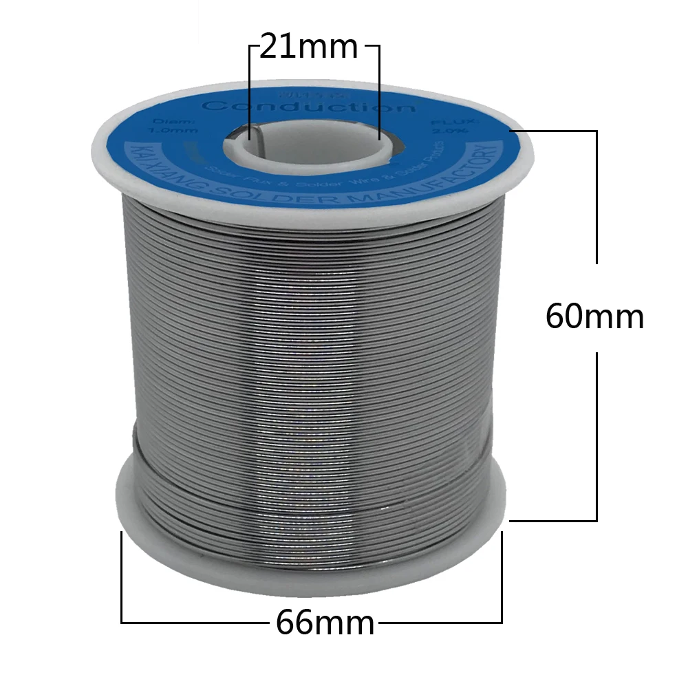 High Quality Rosin Core Solder Wire 0.8/1.0/1.2mm FLUX 2.0% 45FT Tin Lead Tin Wire Melt Rosin Core Solder Welding line Roll 500g