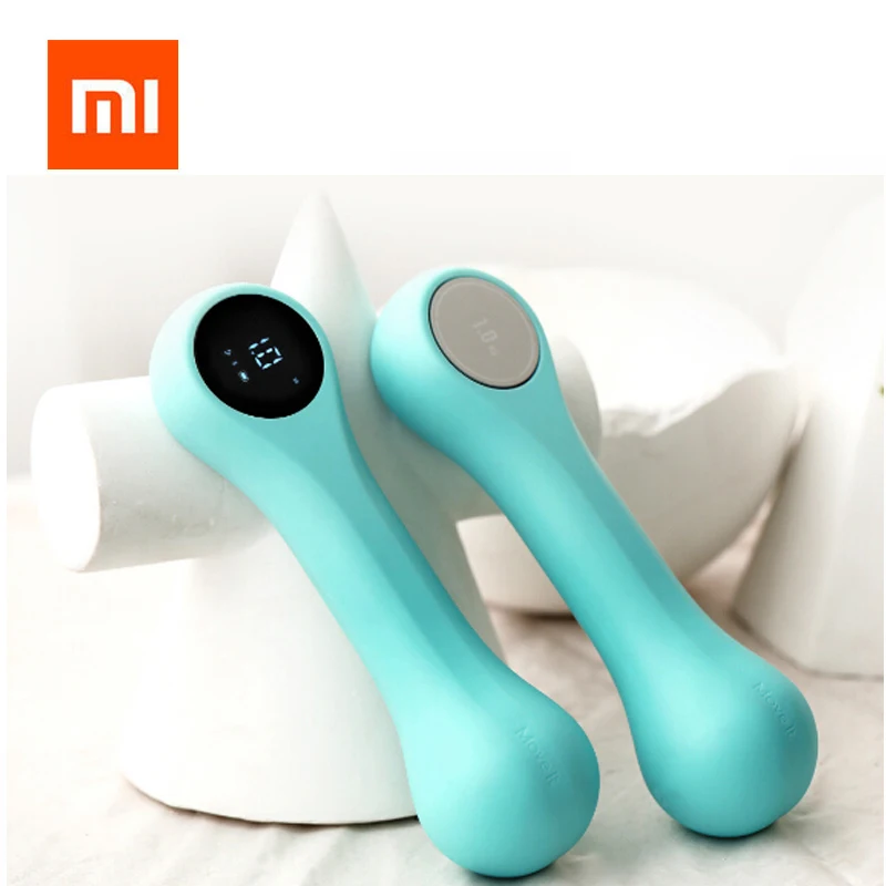 Original xiaomi Move It Beat Dumbbell Portable Mini USB Charging Tricolor Smart Sports Dumbbell Fitness Equipment