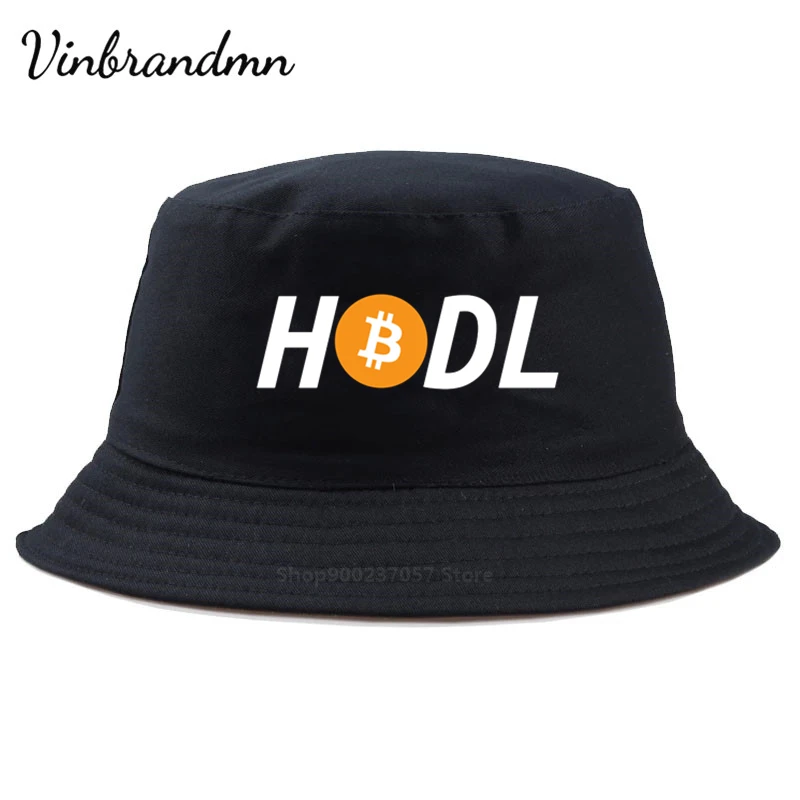 Vintage Style 2021 New Summer Trending Rare Baseball Cap HODL Bitcoin Hat Bitcoin Snapback Cap Fashion Cryptocurrency Bucket hat