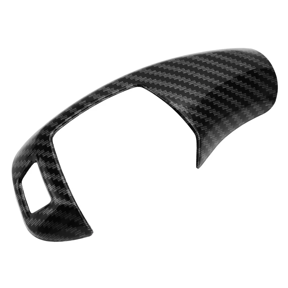 Carbon Fiber Style Gear Shift Handle Sleeve Button Cover Stickers For BMW 1 2 3 5 series X3 X4 X5 X6 F30 f10 f32 F25 F15 F16