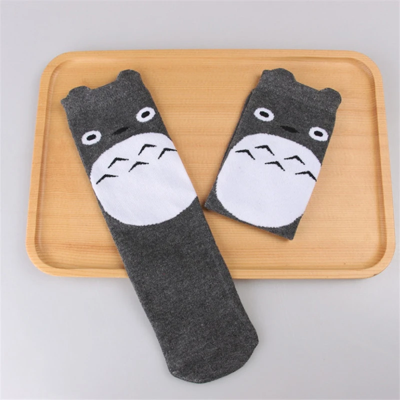 Fox Socks Cat Cartoon Squirrel Pattern Children Babies Cotton Socks for Boys and Girls Unisex Socks Knee High Legwarm New