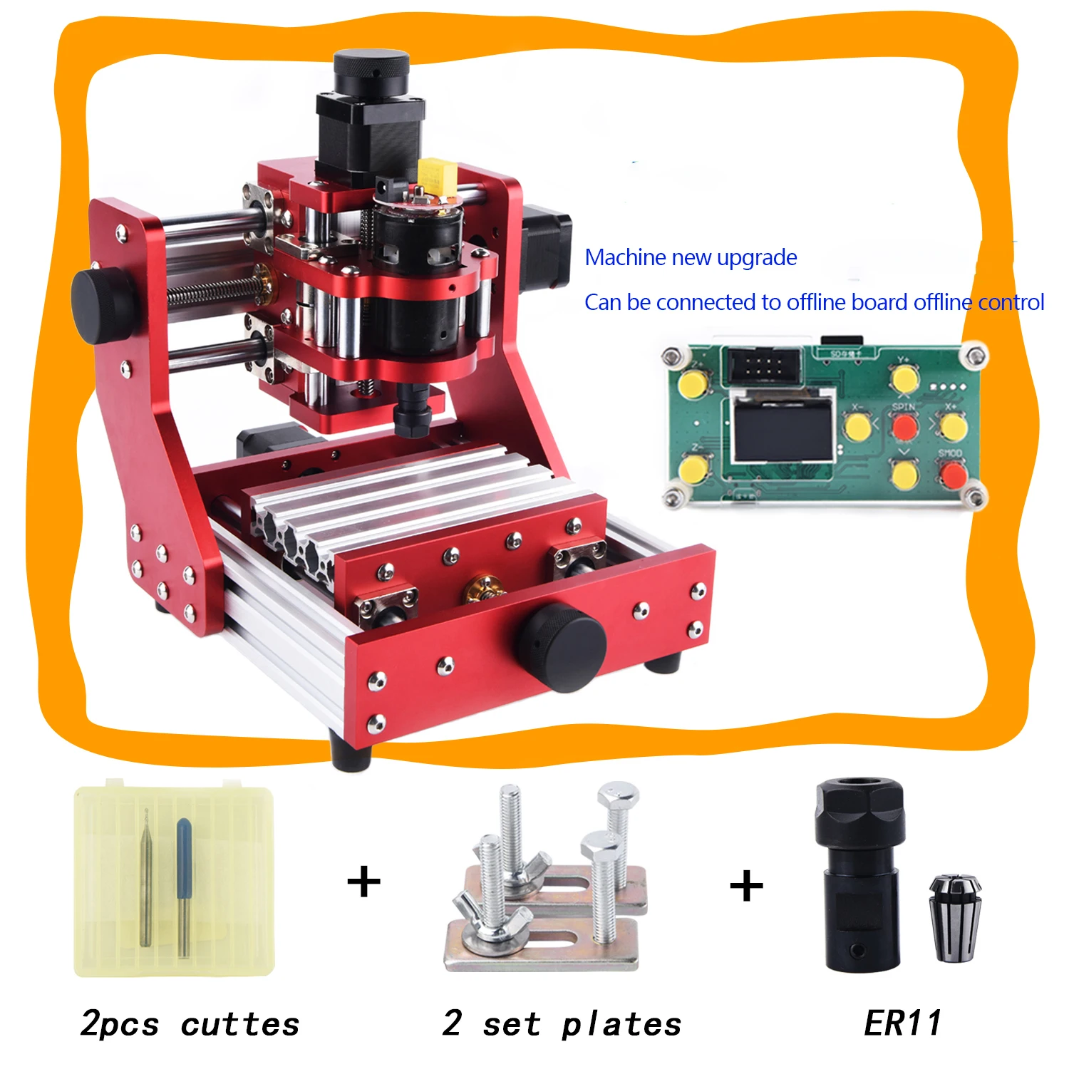 Гравировальный станок Benbox CNC1310 с ЧПУ в сборе/гравировальный станок для металла/небольшой настольный гравировальный станок