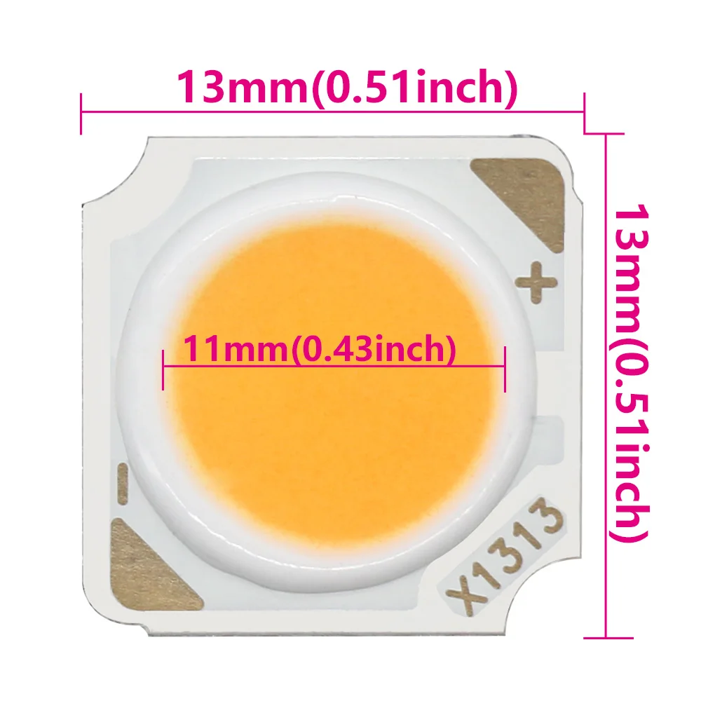 Imagem -04 - Led Bridgelux Chip 3w 10 12 15 18 1313 mm 300ma para Super Brilhante Lâmpada de Produção de Manutenção 10 Peças