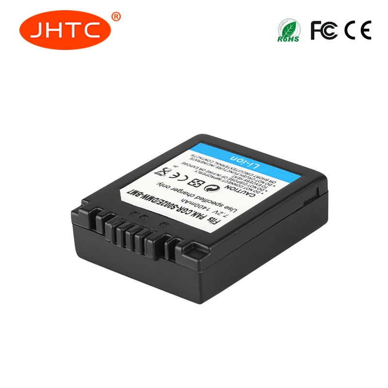 Batteria CGAS002 CGA-S002 per batteria Panasonic DMC-FZ1 DMC-FZ10 DMC-FZ10EG-K DMC-FZ3B per batteria Panasonic S002 1400mAh