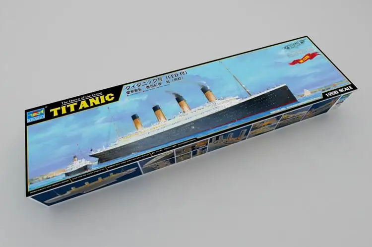 TRUMPETER 03719 1/200 TITANIC The Queen Of the Ocean liner P/E PARTS &LED LIGHTS Model Kit