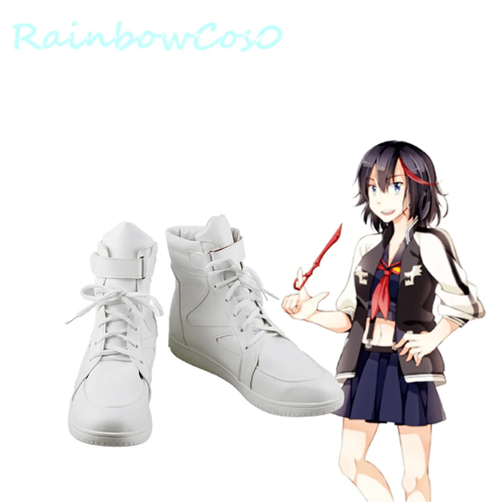 

KILL la KILL Matoi Ryuuko Cosplay Shoes Boots Game Anime Halloween RainbowCos0