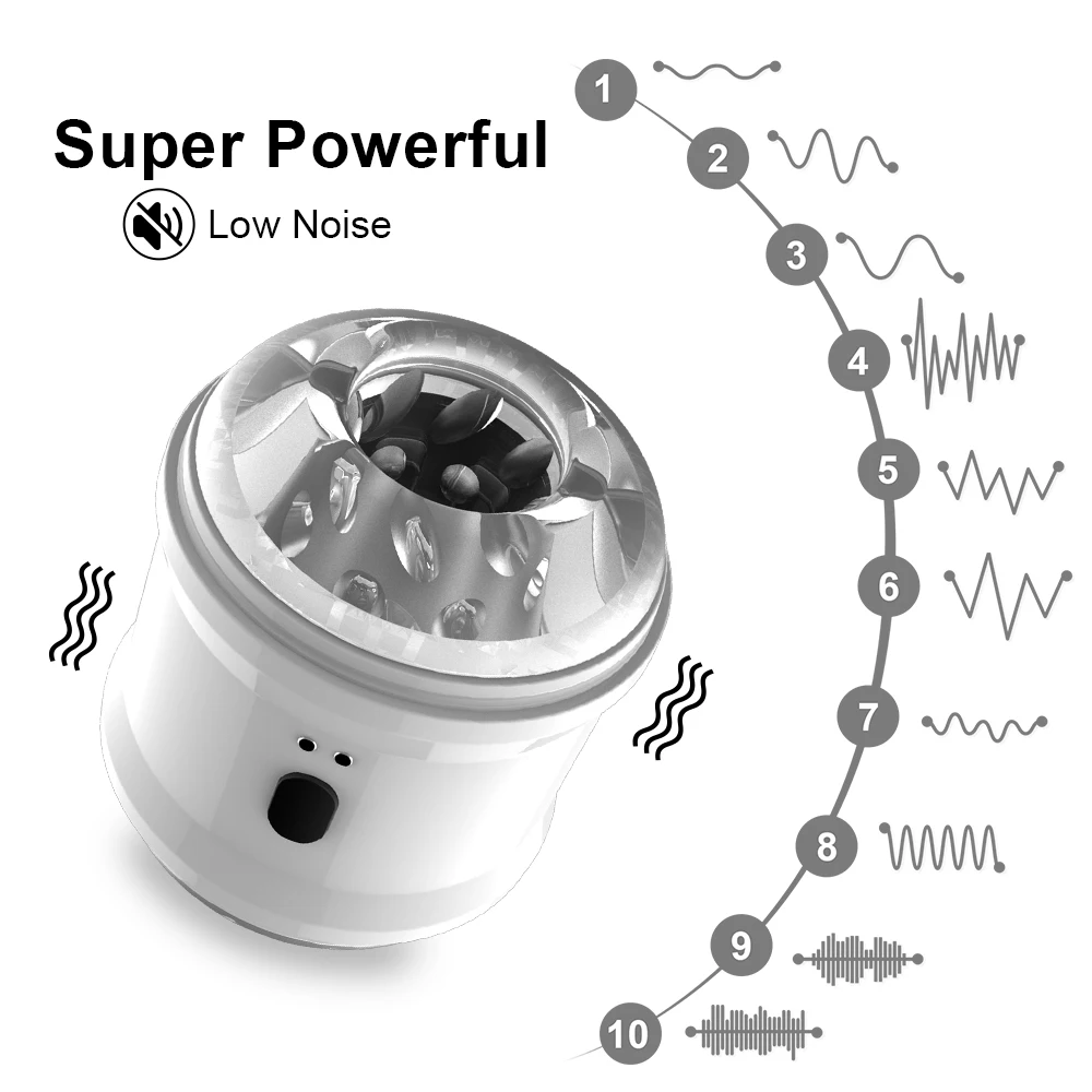 Male Masturbator Cup Vagina Masturbation Electric Climax Vibrating Silicone Pocket Blowjob Pussy Sex Toys for Men Adult Goods