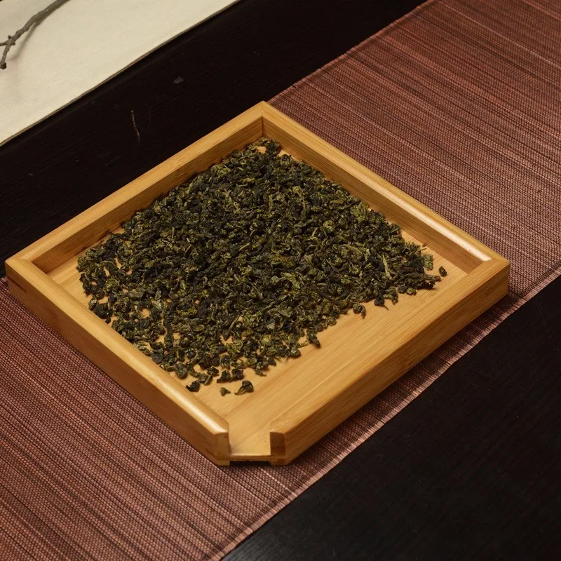 Rectangular Bamboo Tea Tray Kung Fu Puer Tea Saucer Storage Tray Container Tea Ceremony Tea Service Gadgets Japanese Creative