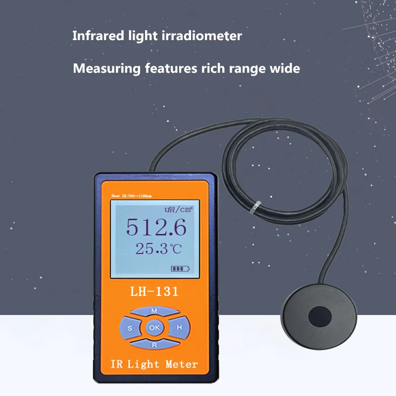 Bán Đèn Hồng Ngoại Irradiance Điện Máy Bộ Dưỡng Đo LH-131 LED Dạ Quang Cường Độ Cao Cấp Ánh Nắng Mặt Trời Đồng Hồ