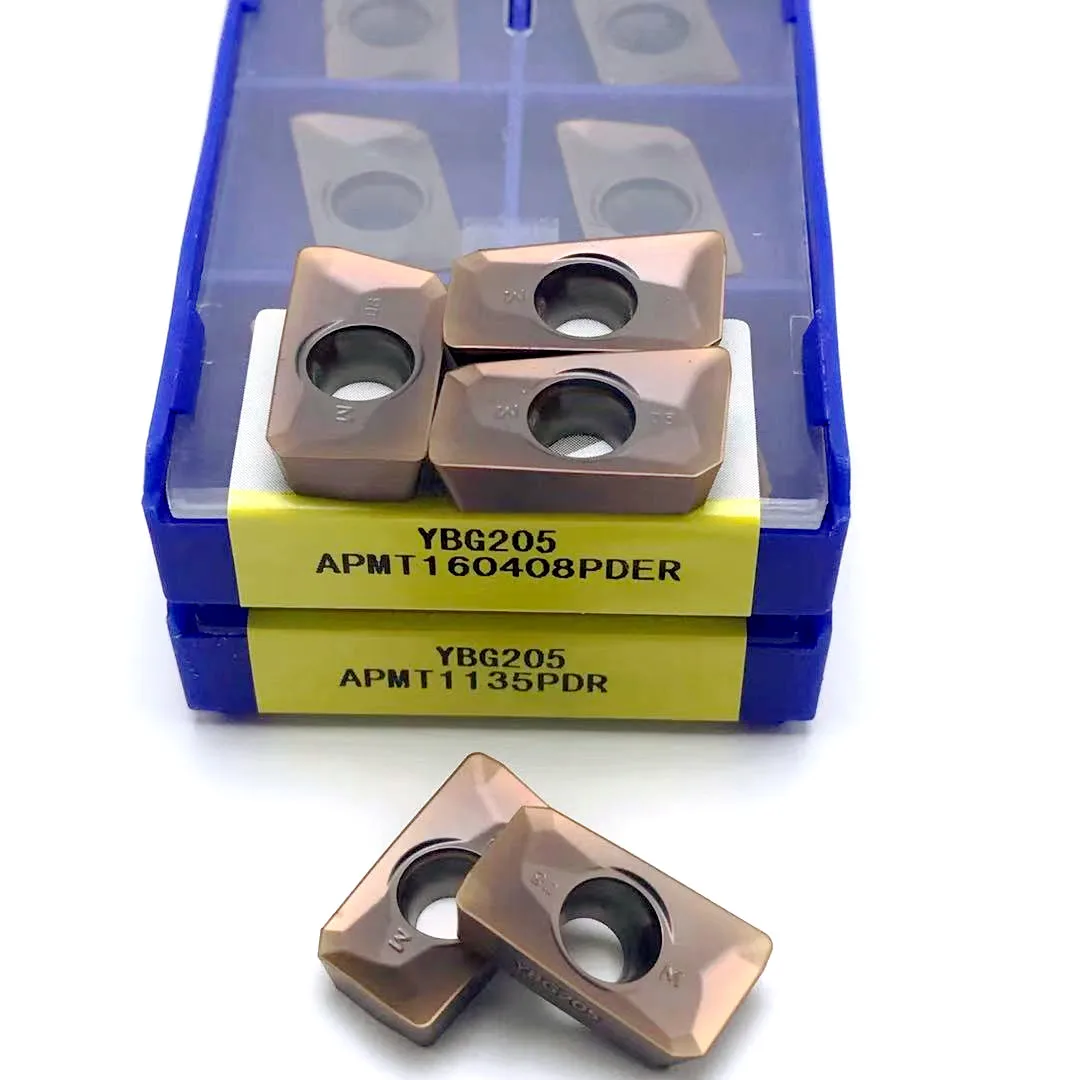 APMT1135PDR APMT160408PDER YBG205 100% original APMT1135 APMT1604 Carbide insert