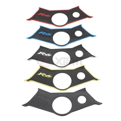 Motorcycle Decal Pad Triple Tree Top Clamp Upper Front End Waterproof Sticker For Yamaha YZF600 YZF R6 YZF-R6 2003 2004 2005