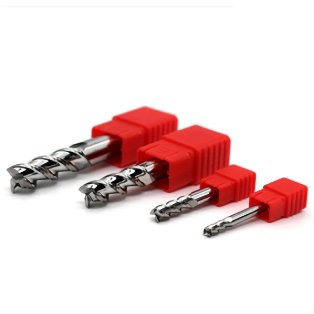 Phay Cnc Cắt Dụng Cụ Làm Rau Cau 3 Sáo Carbide Cấp Cối Xay Nhôm Đồng Gỗ Dụng Cụ Cắt Thép Vonfram Dao Phay